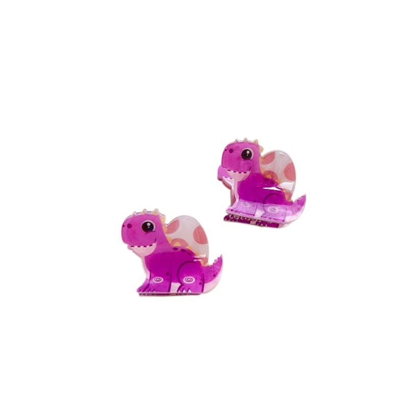 4Pcs Mini Purple Oviraptor Hair Claws丨NueShiny