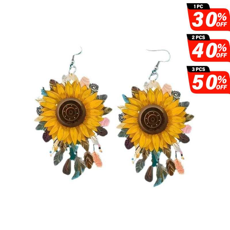 Sunflower Earrings | NueShiny