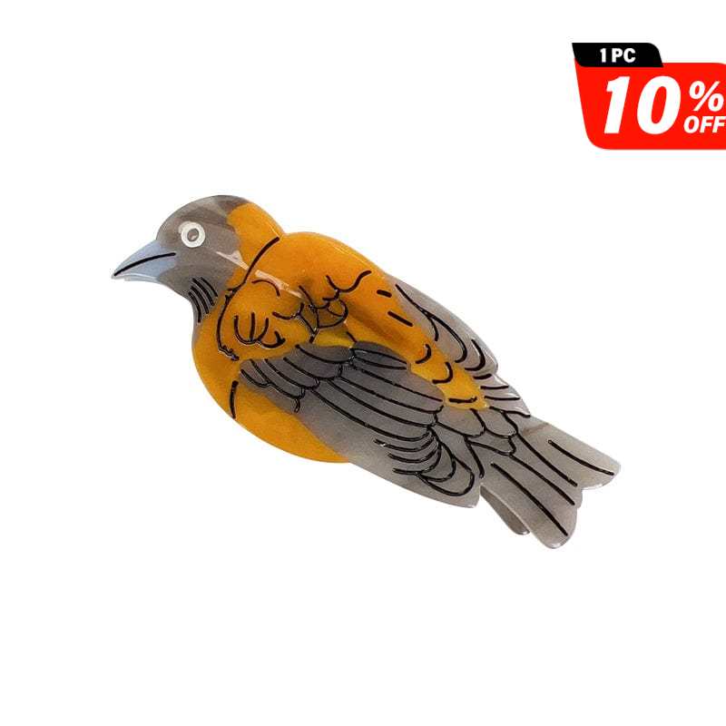 Medium  Realistic Wind Oriole Bird Hair Claw | NueShiny