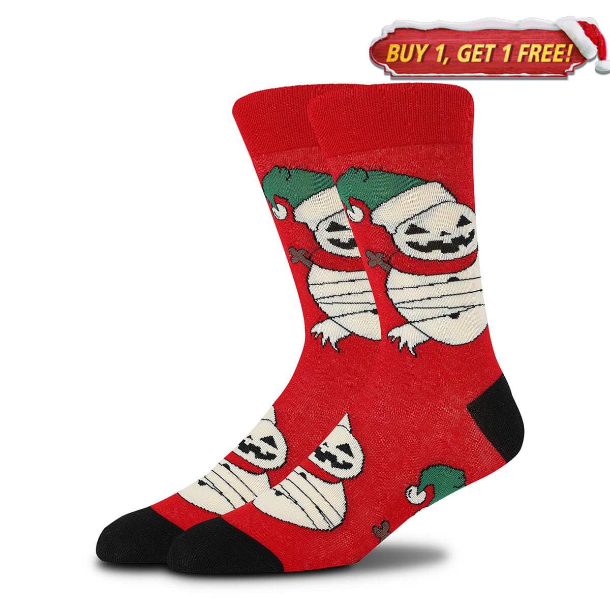 Scary Snowman Socks | Nueshiny