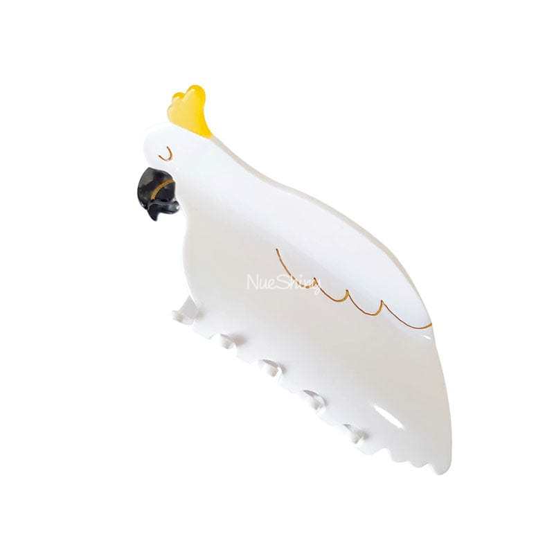 Parrot Corella Bird Animal Shaped Hair Claw丨NueShiny