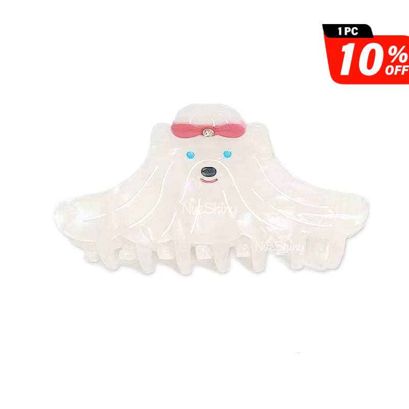 Creative Dog in Mop Shape Hair Claw丨NueShiny