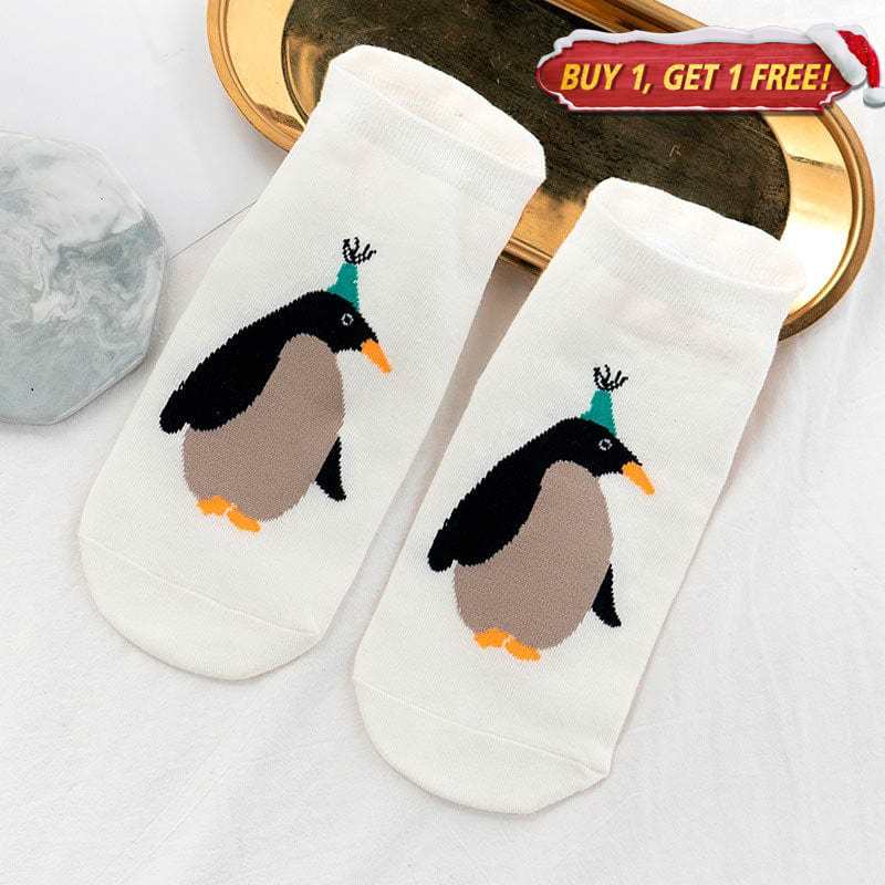 Penguin Carton Socks丨NueShiny