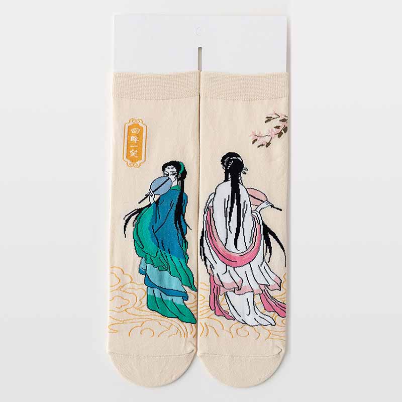 Ancient Beauty Socks丨NueShiny