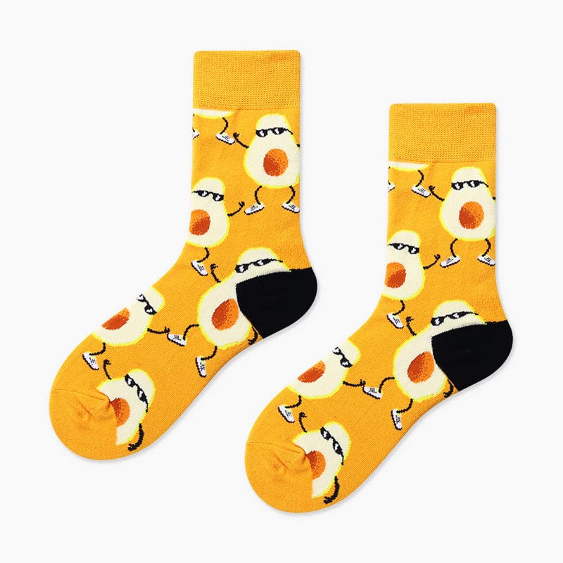 Yellow Fried Egg Socks | Nueshiny