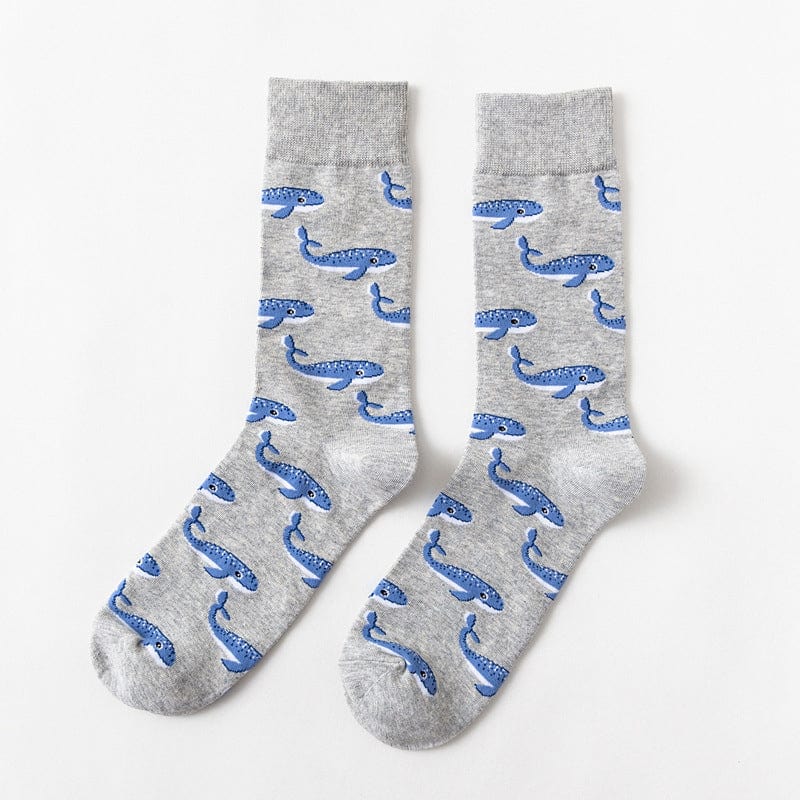 Grey Whale Socks丨NueShiny