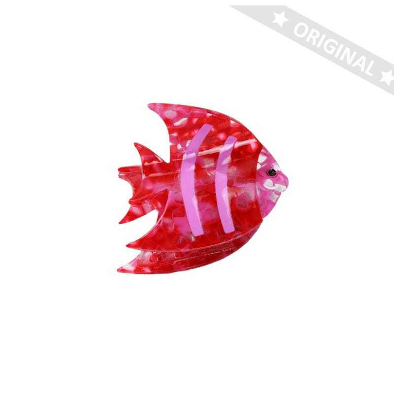 Red Angelfish Hair Claw丨NueShiny