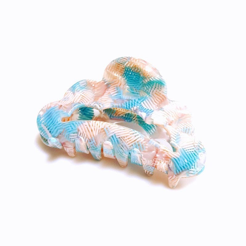 Candy Color Cyan Cloud Hair Claw丨NueShiny