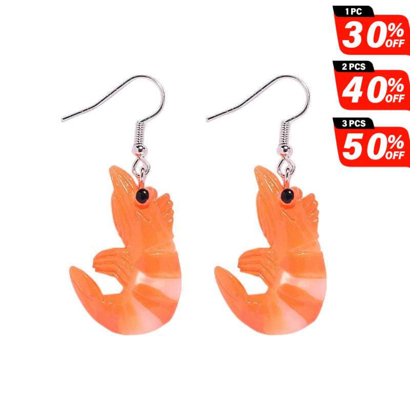 Shrimp Earrings丨NueShiny