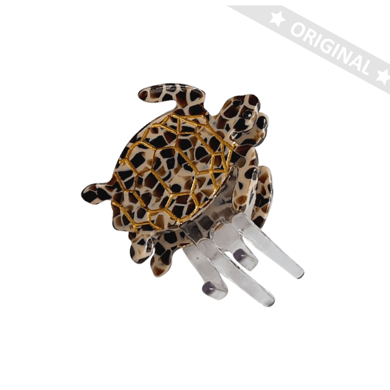 Small Hawksbill Turtle Hair Clip | NueShiny