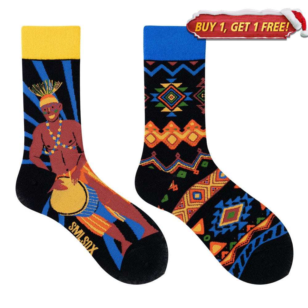 Mysterious Africa Socks | Nueshiny