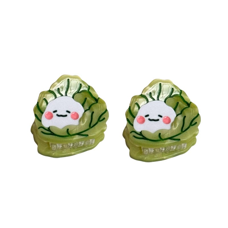 Mini Cabbage Side Clip (One Pair) | NueShiny