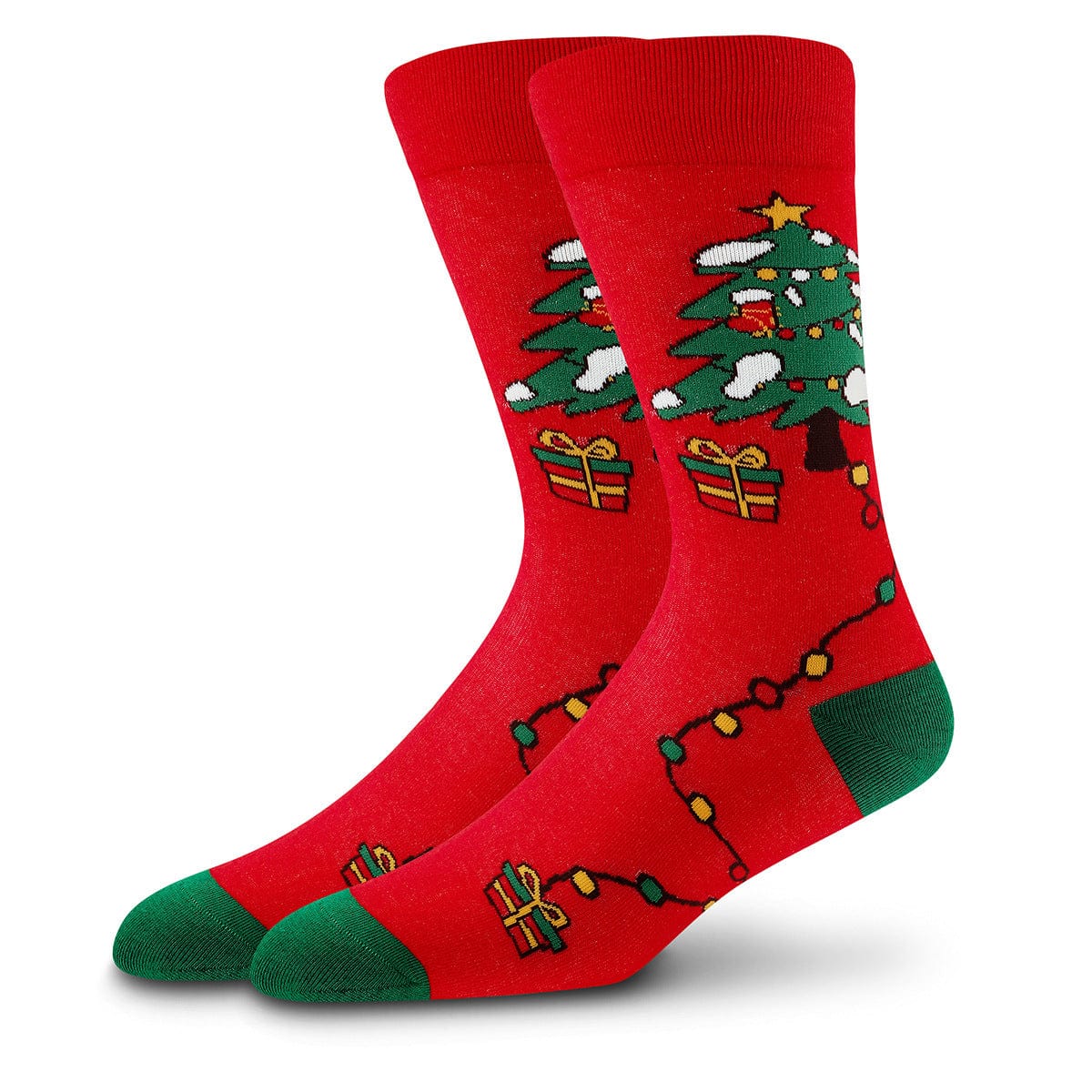 Red Christmas Tree Socks | Nueshiny