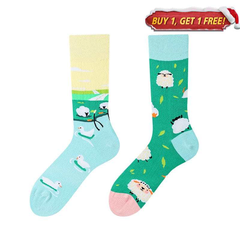 Sheep Duck Socks | Nueshiny