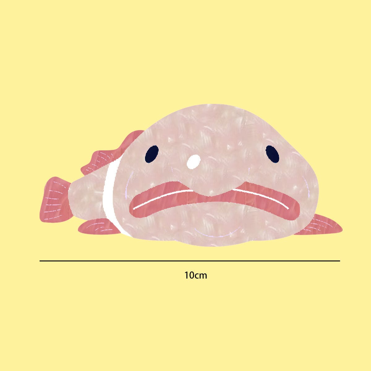 Pre-sale Large  Blobfish Hair Claw | NueShiny