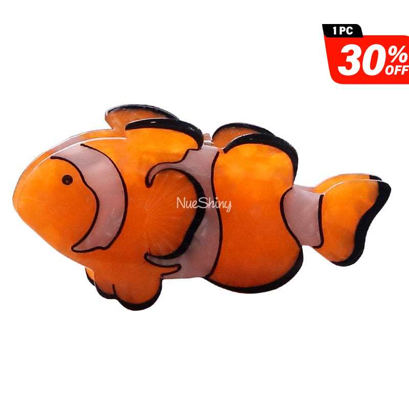 Adorable Clownfish Fish Ocean Series Hair Claw丨NueShiny