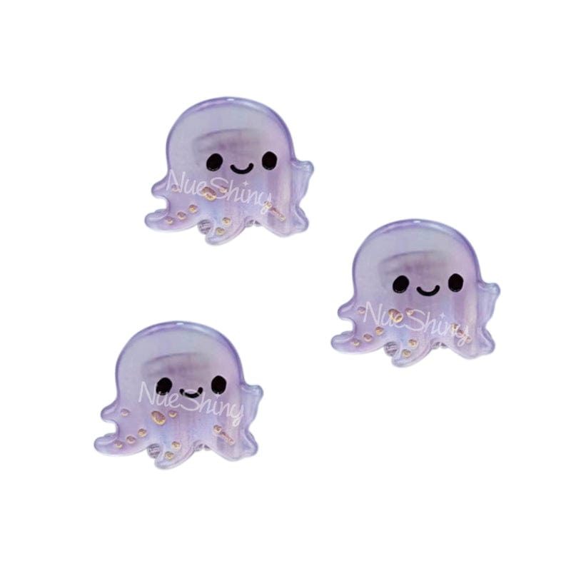 3Pcs Cute Jellyfish Mini Hair Claws 丨NueShiny