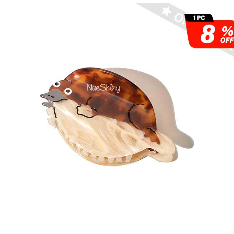 Medium Roundy the Platypus Hair Claw | NueShiny