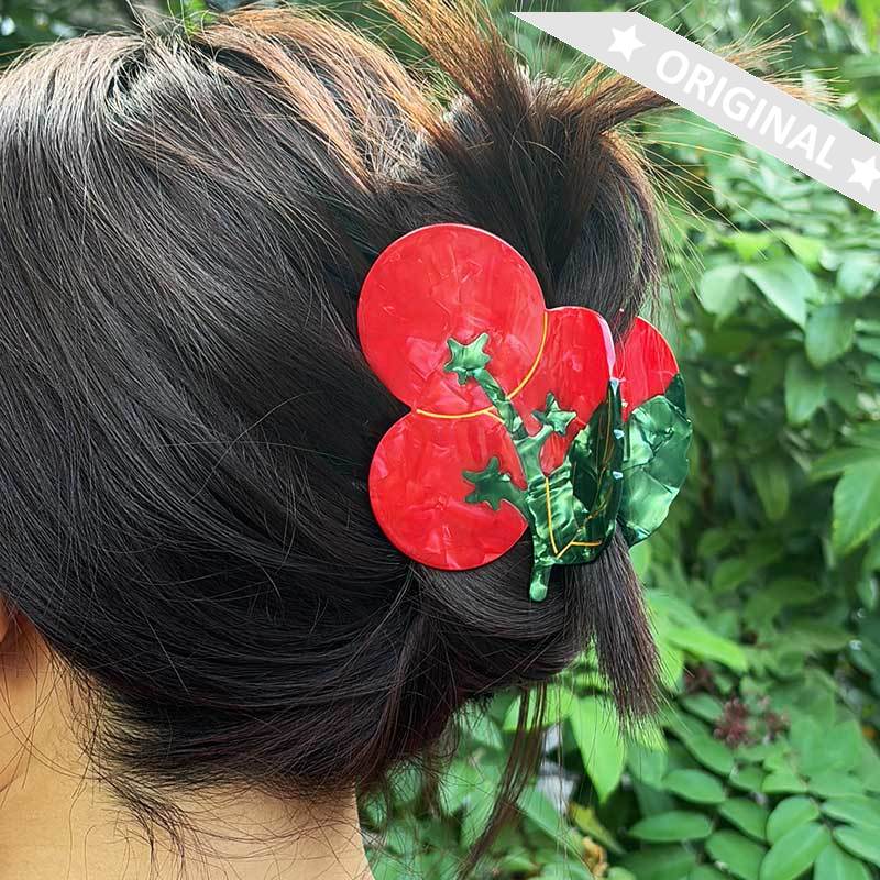 Cherry Tomatoes Hair Claw | NueShiny