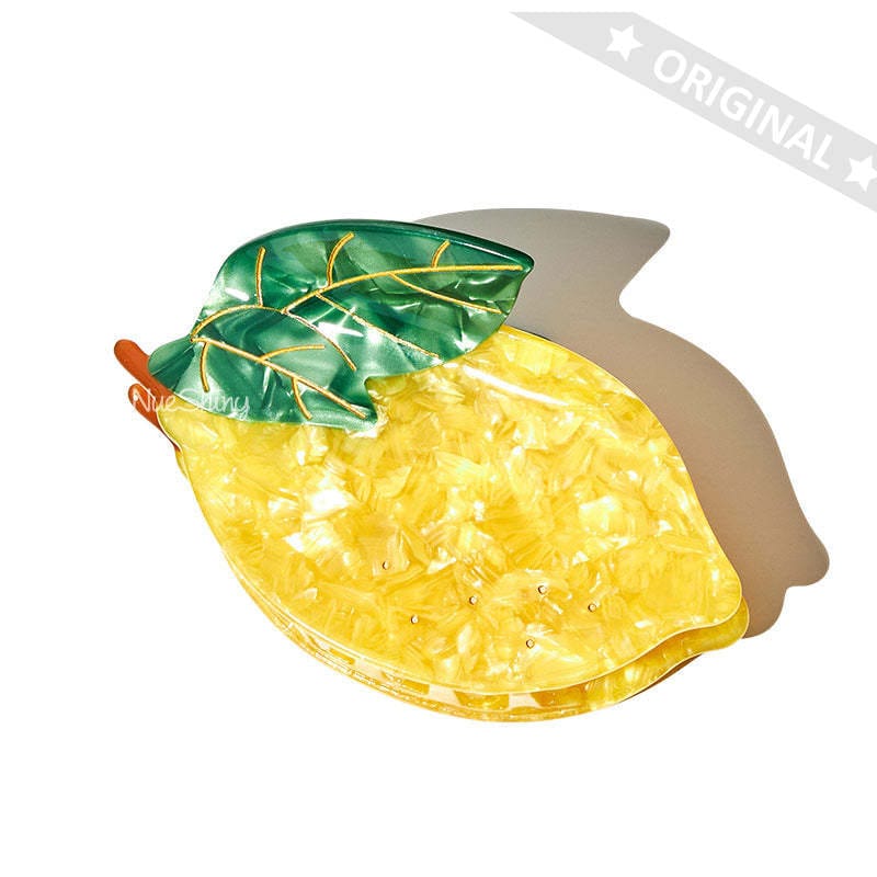 Medium  Lemon Hair Claw | NueShiny