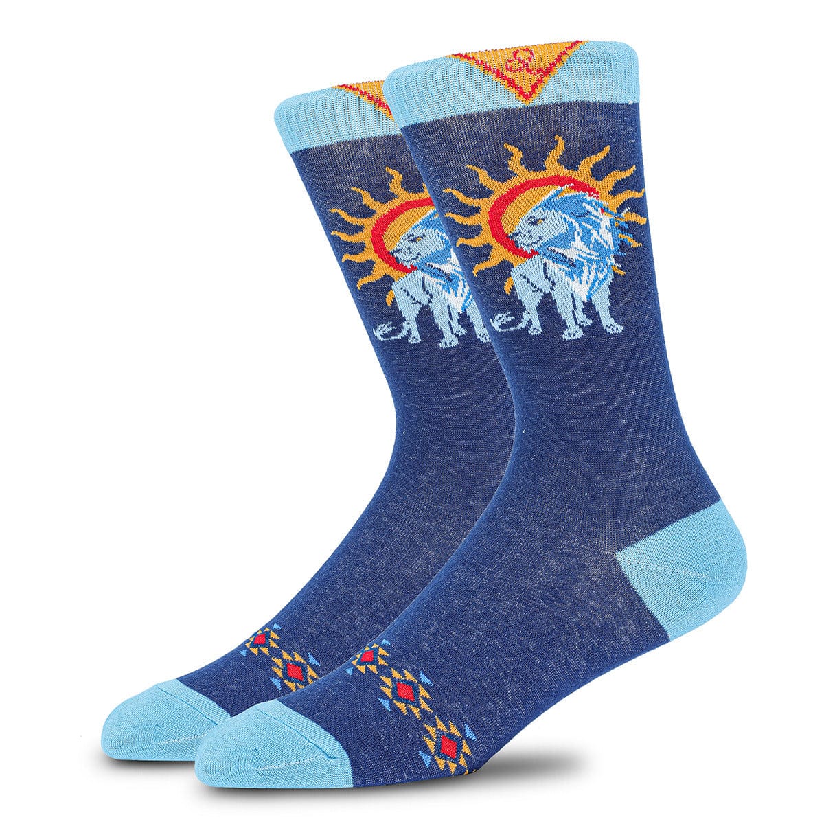 Funny Sun Lion Socks | Nueshiny