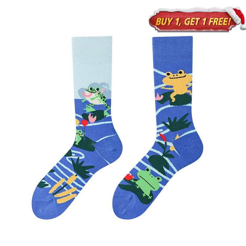 Pond Frog Socks | Nueshiny