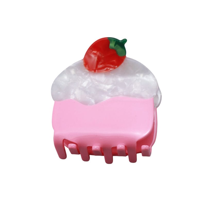 Small Strawberry Cake Hair Claw丨NueShiny