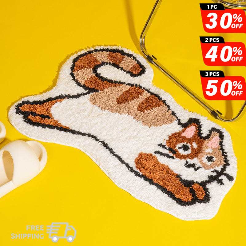 Escape Cat Pet Rug Lovely Children Mat丨NueShiny