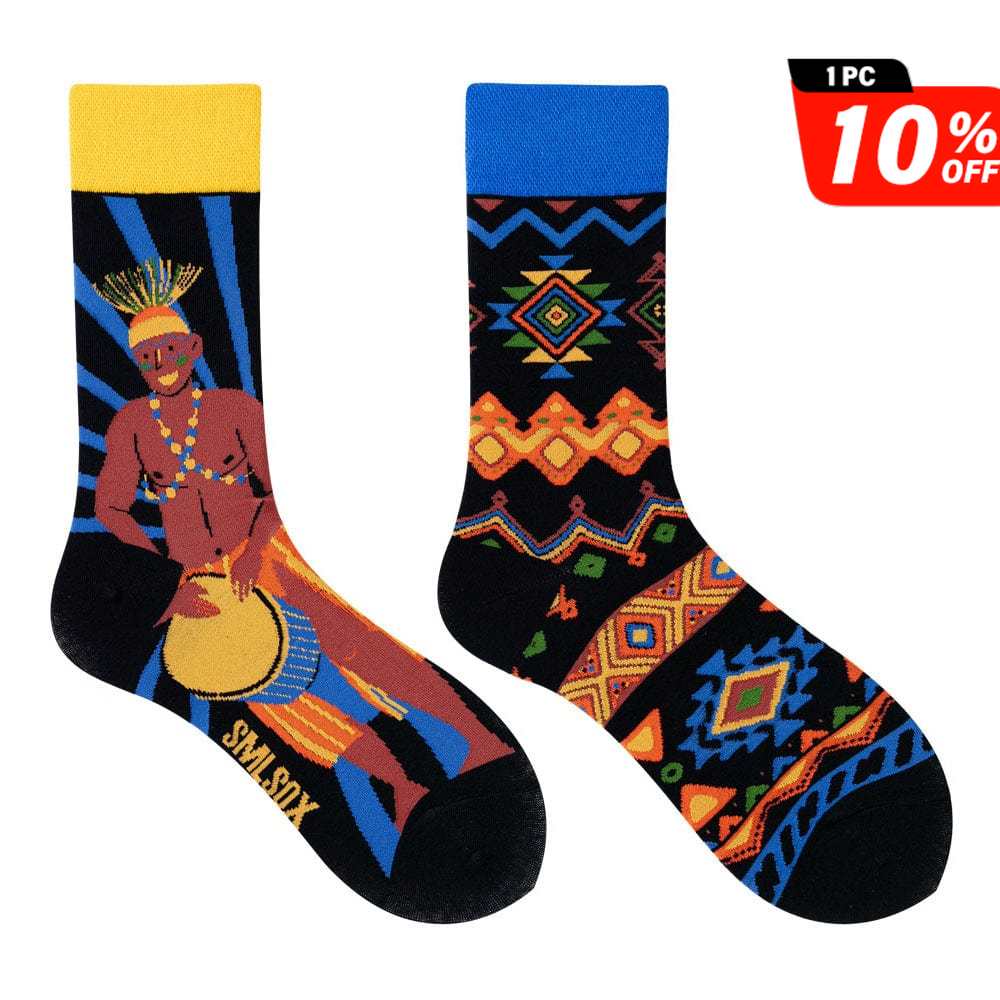 Mysterious Africa Socks | Nueshiny