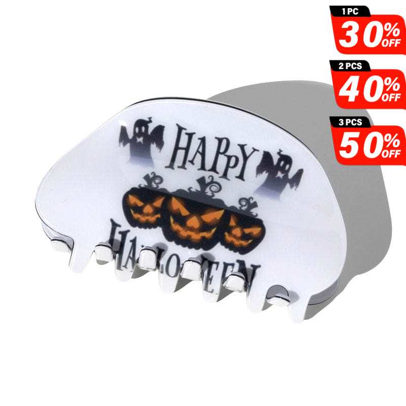 Halloween 3 Pumpkins Hair Claw Clip丨NueShiny