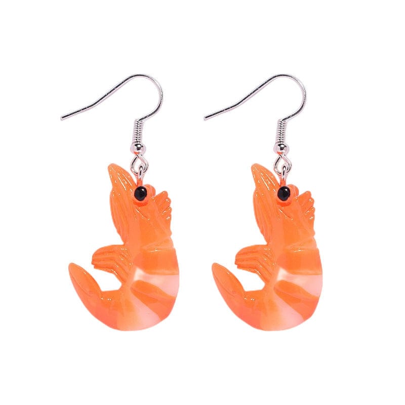 Shrimp Earrings丨NueShiny