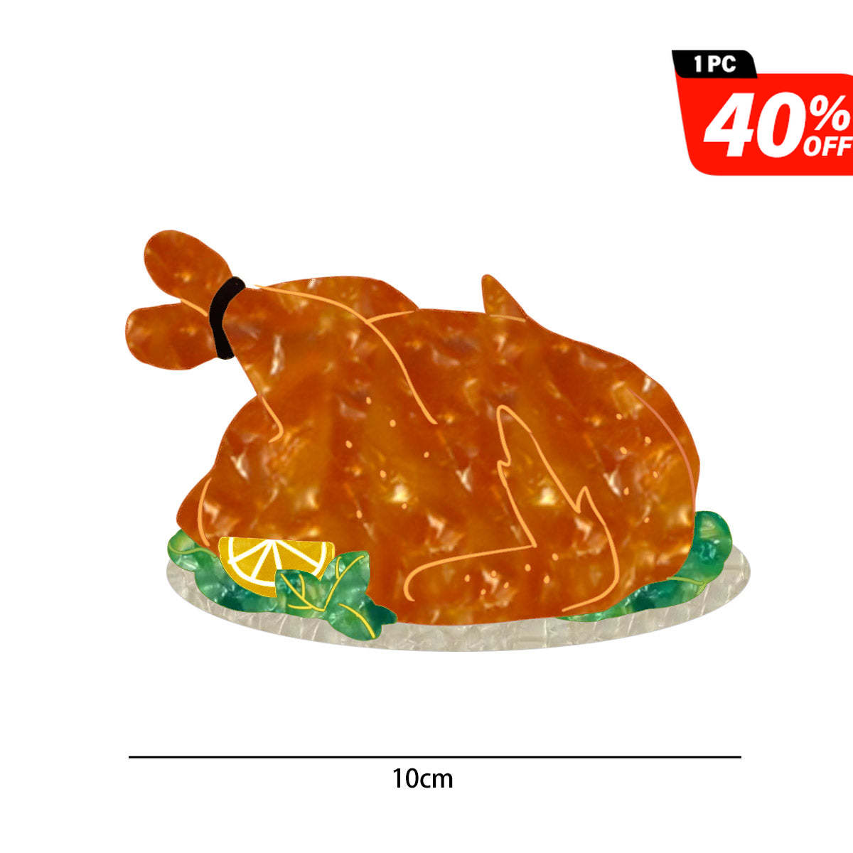 Pre-Sale Medium Roast Turkey Hair Claw - 40% off | Nueshiny