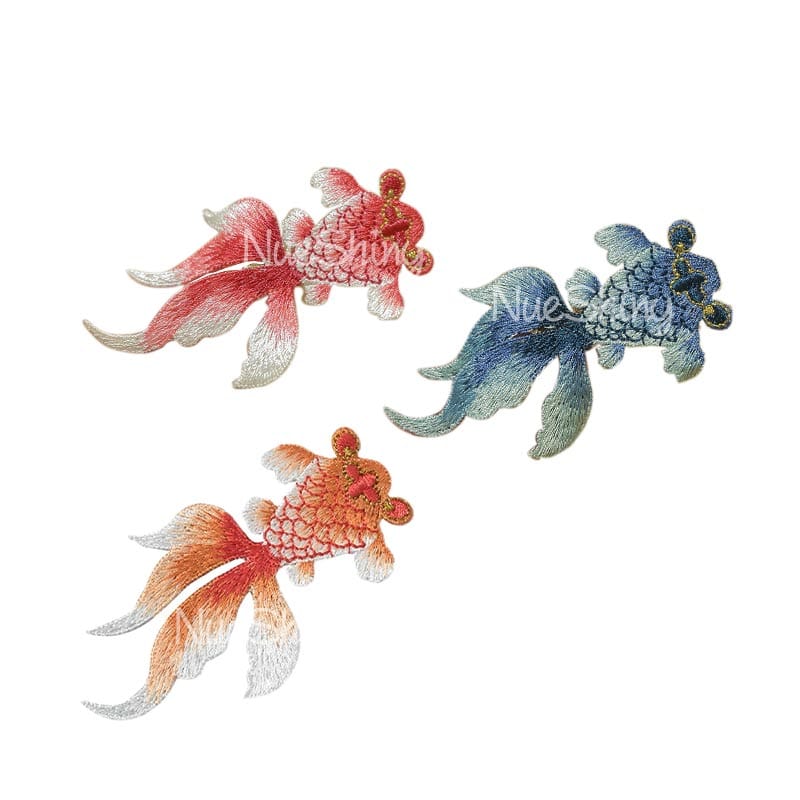 3Pcs Vivid Japanese Koi Fish Hair Clips | NueShiny