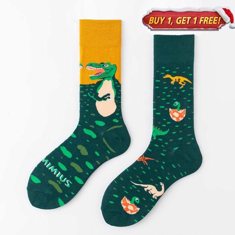 Dinosaur Socks | Nueshiny