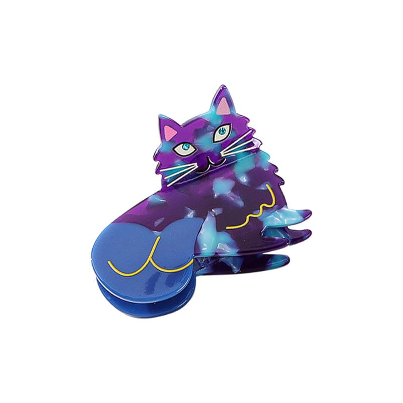 Small Blue Little Cat Hair Claw | NueShiny