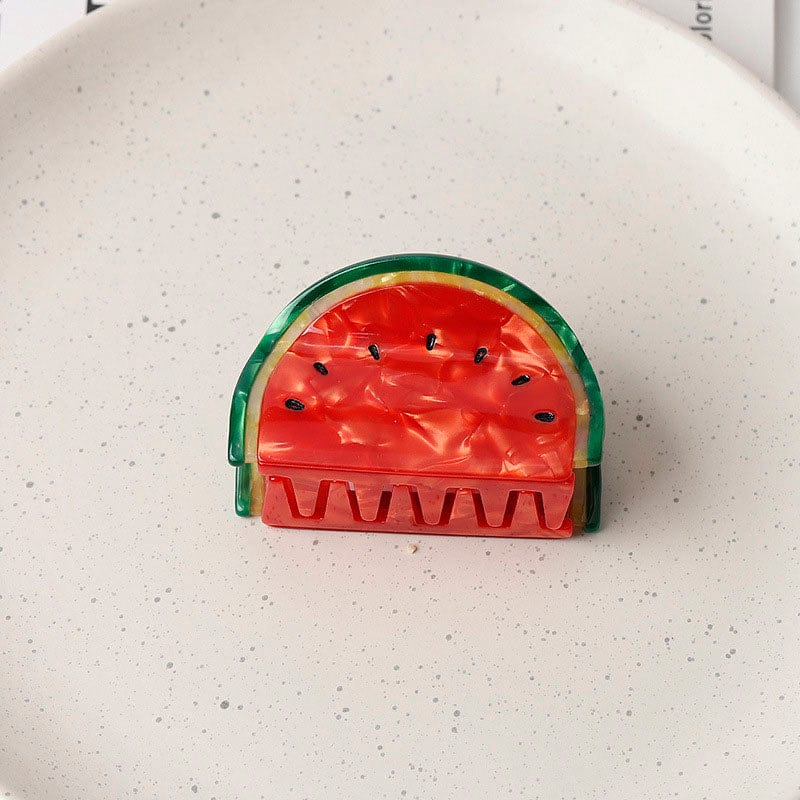 Watermelon Creative Fruit Hair Claw Clips