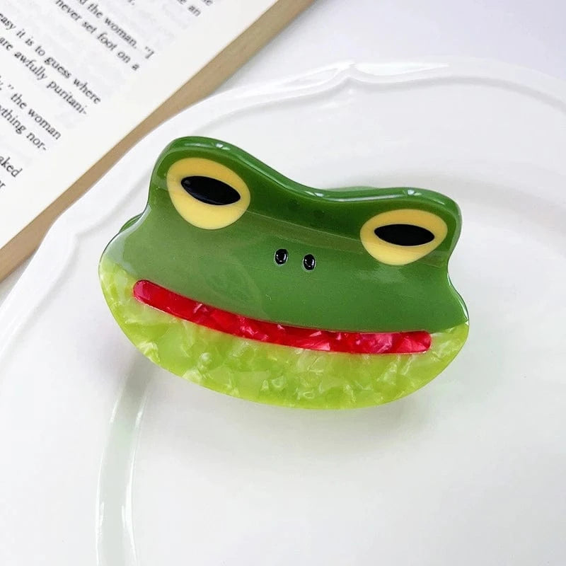 A Frog Head Hair Claw丨NueShiny