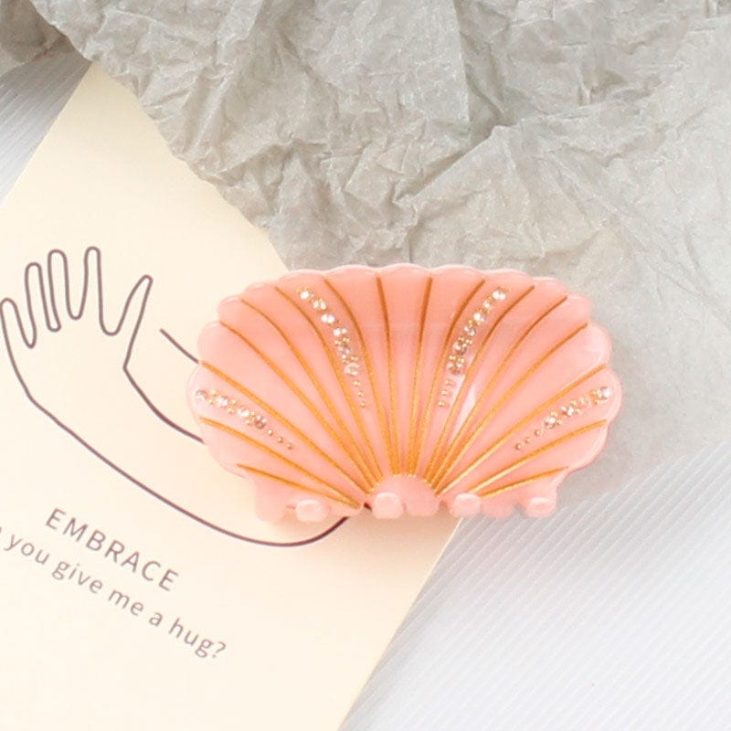 Pink Pearl Shell Ocean Series Hair Claw