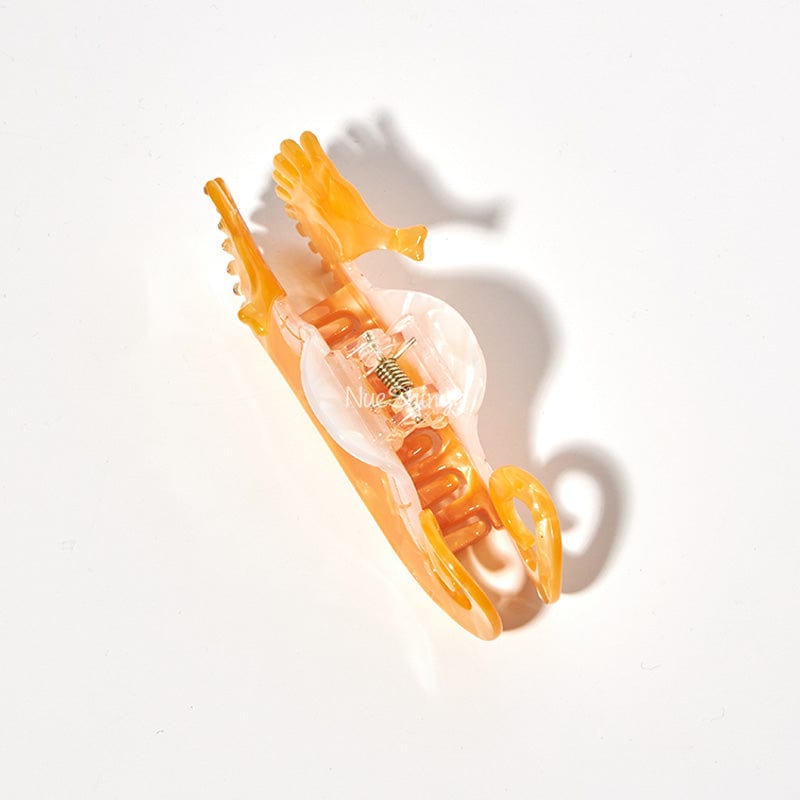 Large Yellow Seahorse Ocean Series Clip Claw丨NueShiny