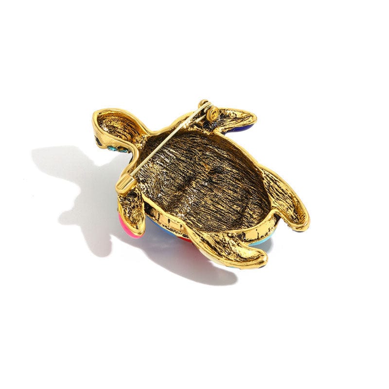 Colorful Turtle Brooch Pin for Art Enthusiasts丨NueShiny