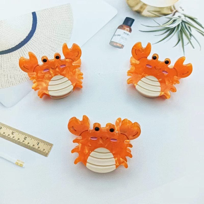 3Pcs Crab Mini Hair Claws丨NueShiny