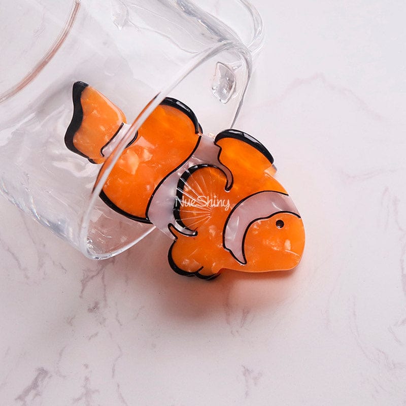 Adorable Clownfish Fish Ocean Series Hair Claw丨NueShiny