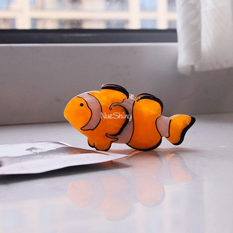 Adorable Clownfish Fish Ocean Series Hair Claw丨NueShiny