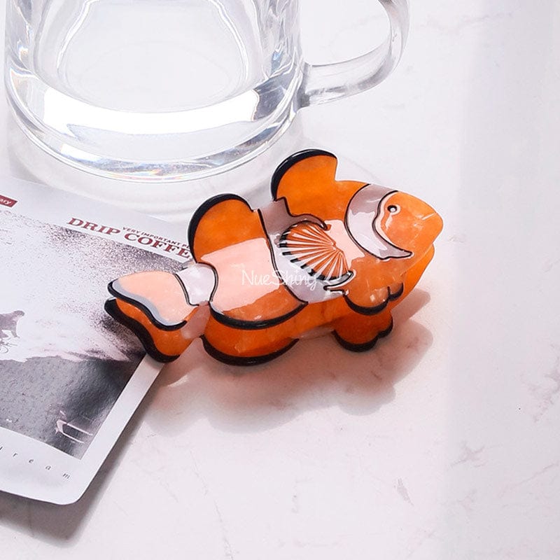 Adorable Clownfish Fish Ocean Series Hair Claw丨NueShiny