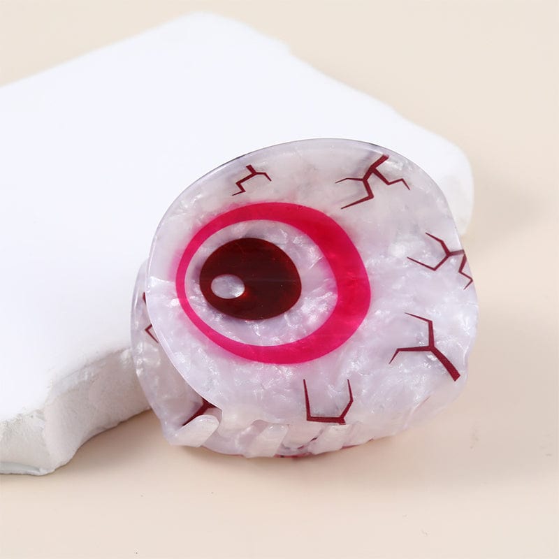 Rose Red Evil Eye Hair Claw丨NueShiny