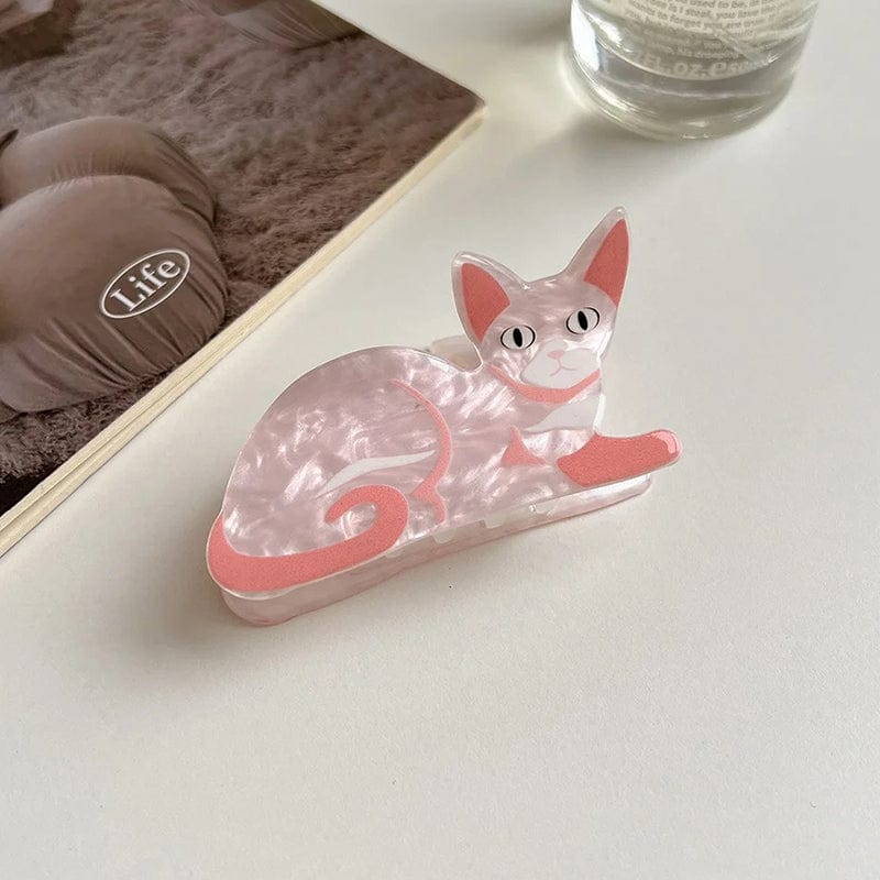 Small Pink Cat Hair Claw丨NueShiny