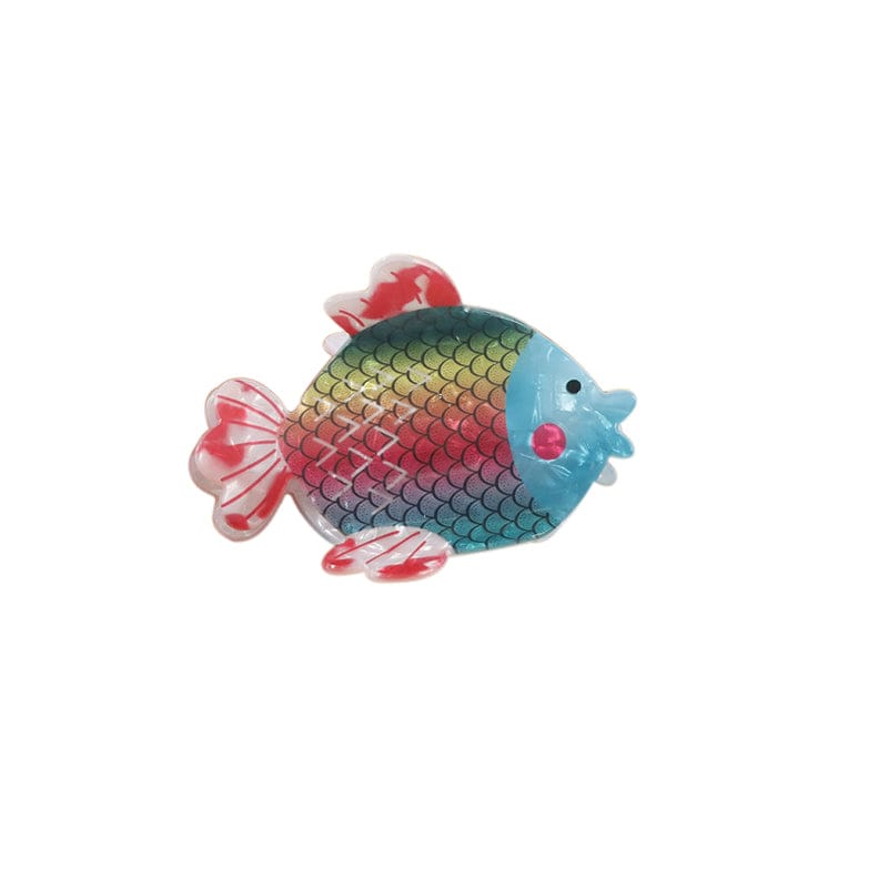 Medium Colorful Round Goldfish Hair Claw丨NueShiny