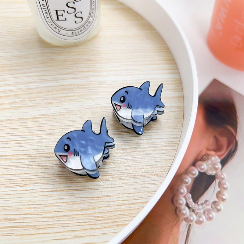 4Pcs Mini Shark Hair Claws丨NueShiny