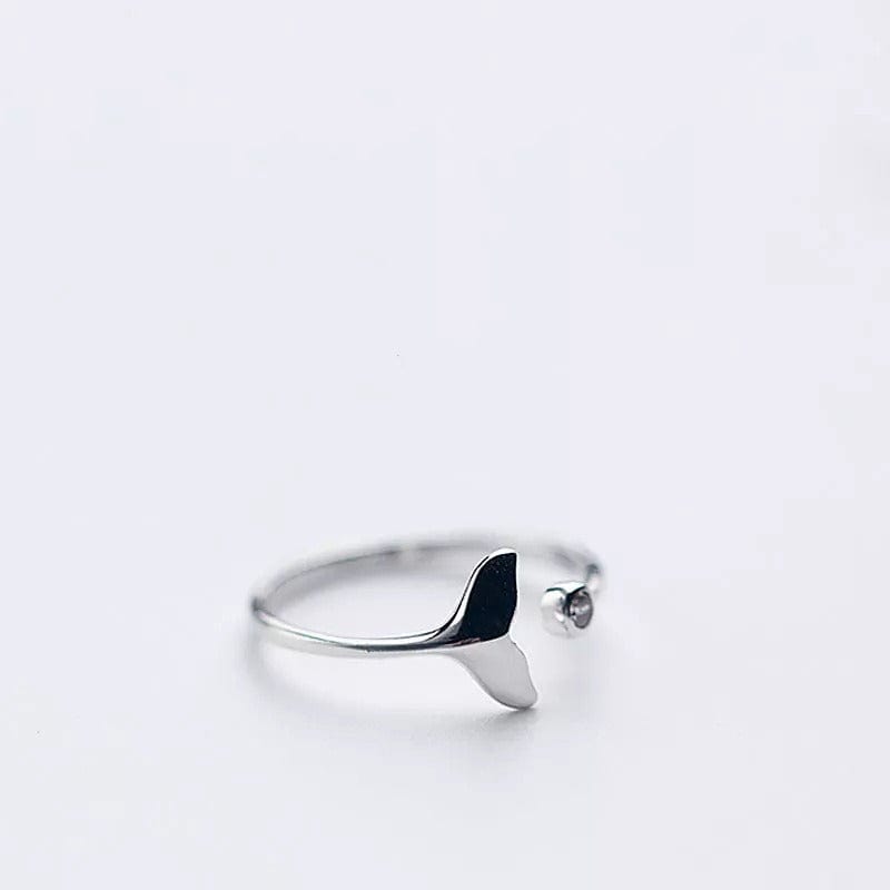 Silver Mermaid Tail Ring | NueShiny