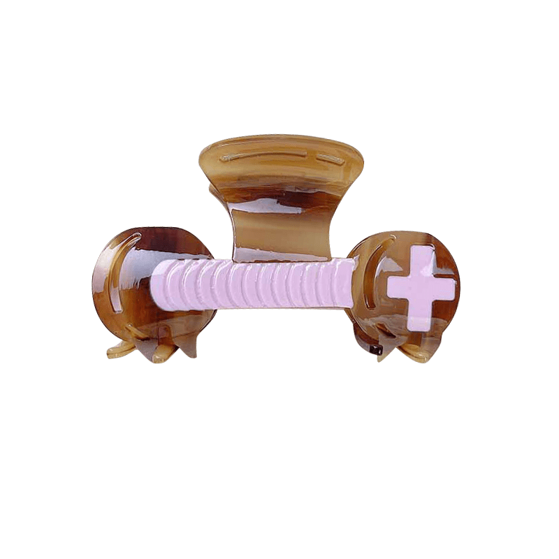 Jumbo Caramel Wheel Hair Claw | NueShiny